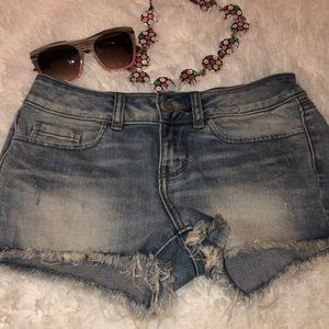 Victoria Secret Pink denim shorts